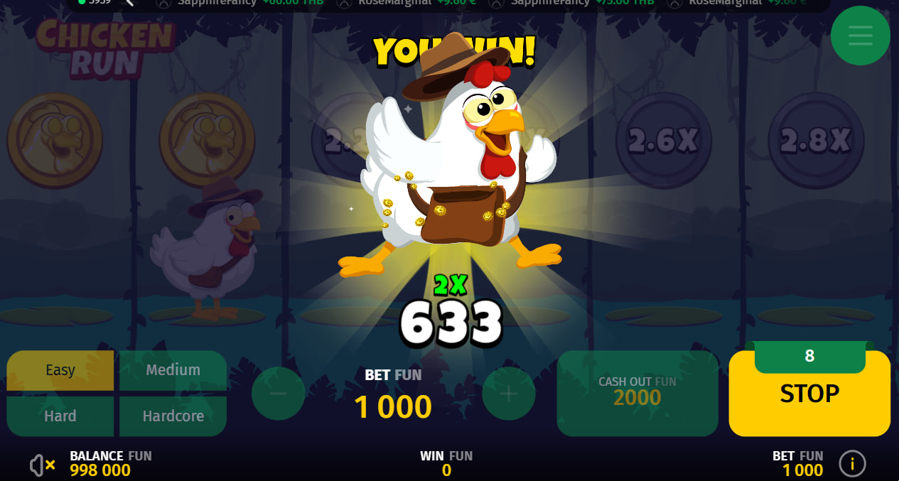 Die Chicken Run Demo direkt ausprobieren
